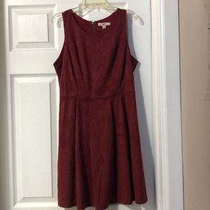 Maroon Dress
